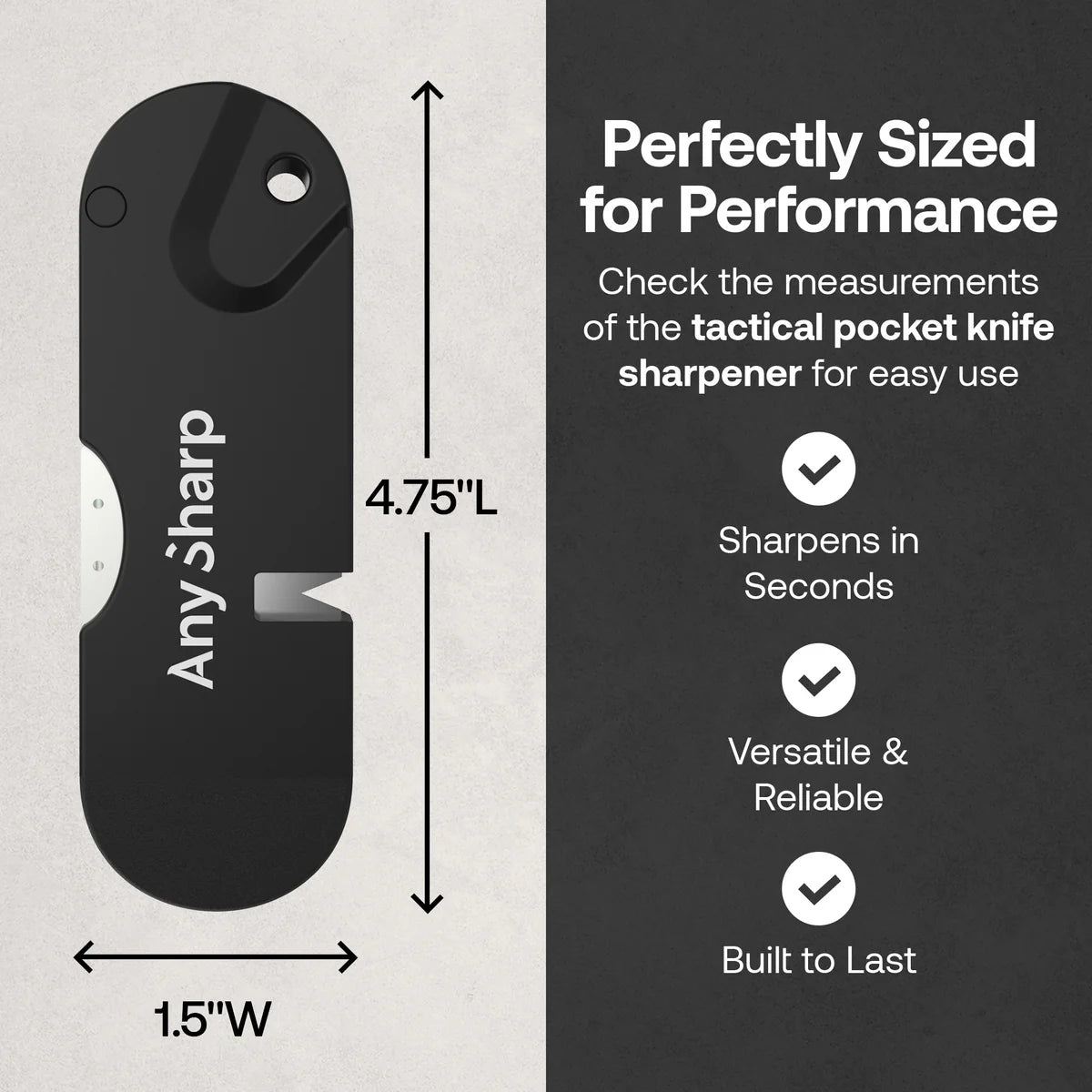 AnySharp Tactical Sharpener