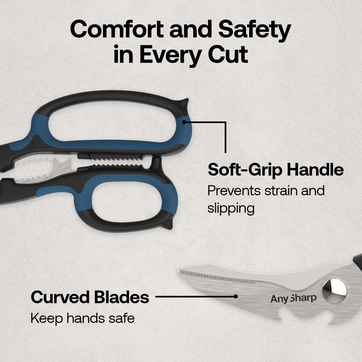 AnySharp BEST EVER kitchen scissors